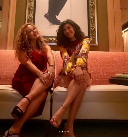 Gimena Boccadora, y Ana Victoria., hijas de Diego Verdaguer.