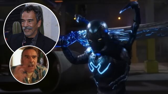 Damián Alcázar participa en Blue Beetle, la nueva película de DC.
