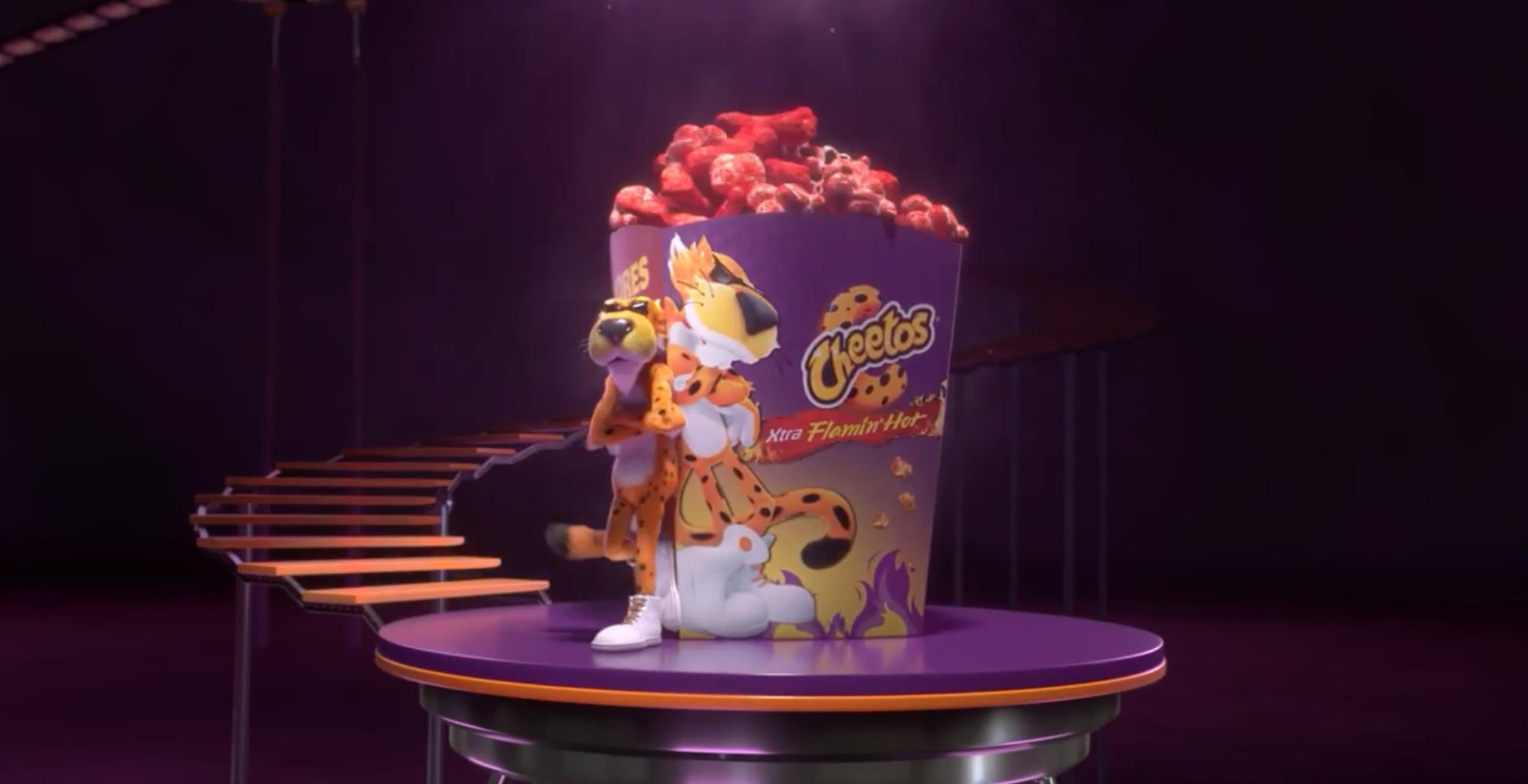 Palomitas Cinemex Cheetos Flaming Hot