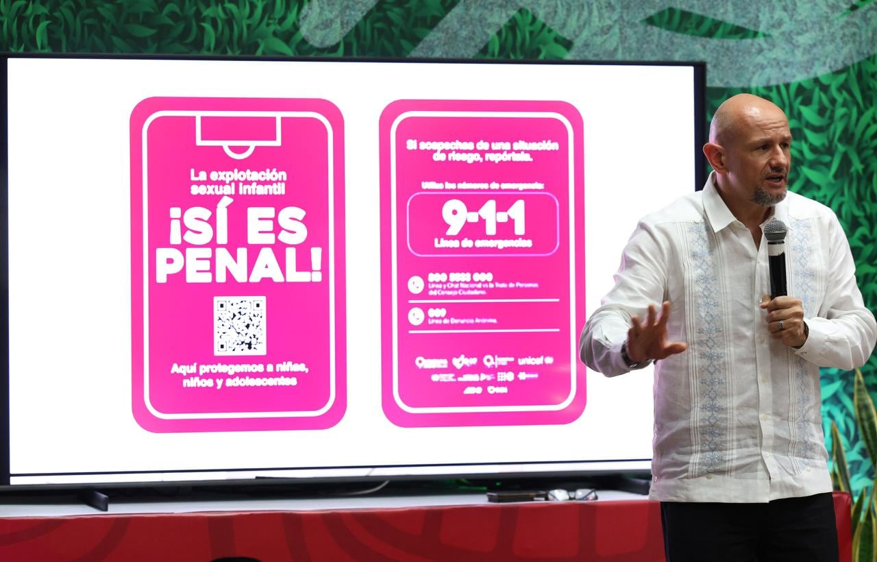 Ana Paty Peralta se suma a campaña contra la explotación sexual infantil.