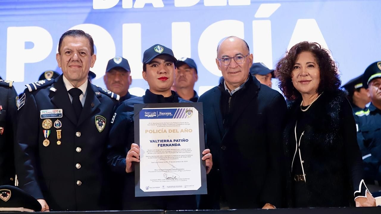 Enrique Galindo fortalece a la Policía Municipal de San Luis Potosí y reconoce su valor y profesionalismo