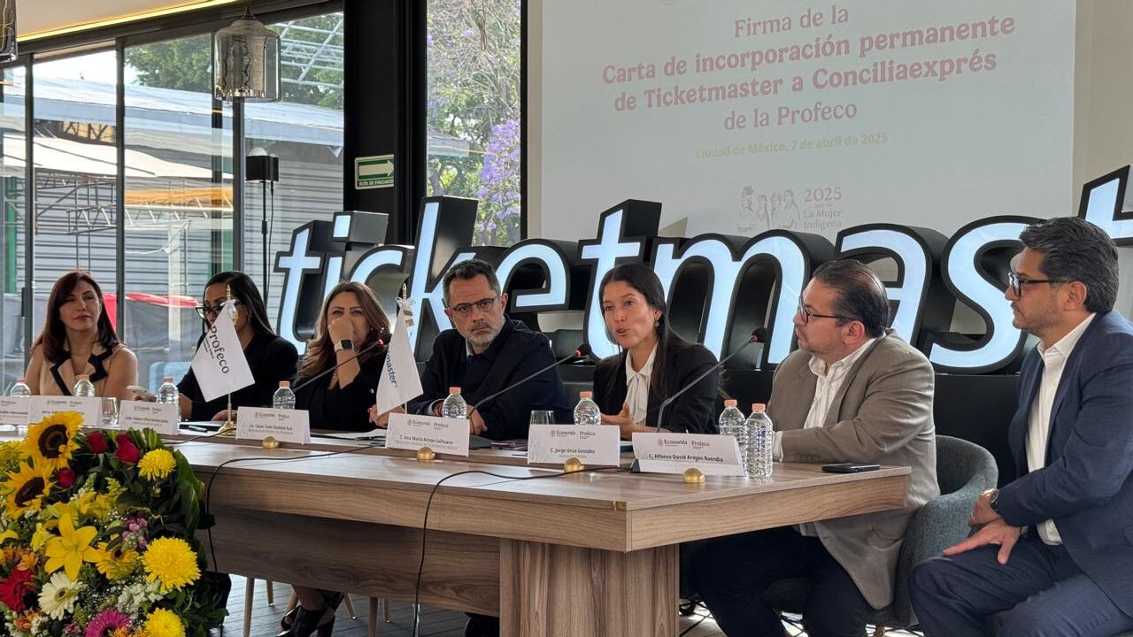 Profeco y Ticketmaster México acuerdan incorporación a Conciliaexprés