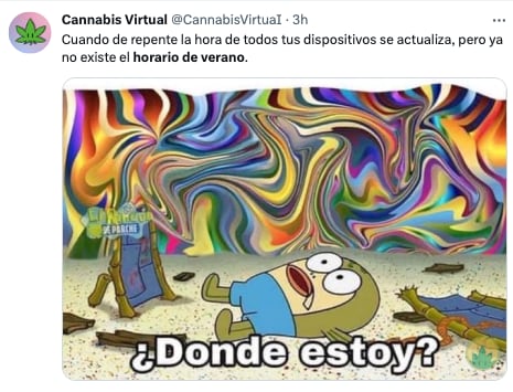 memes por el fallido horario de verano