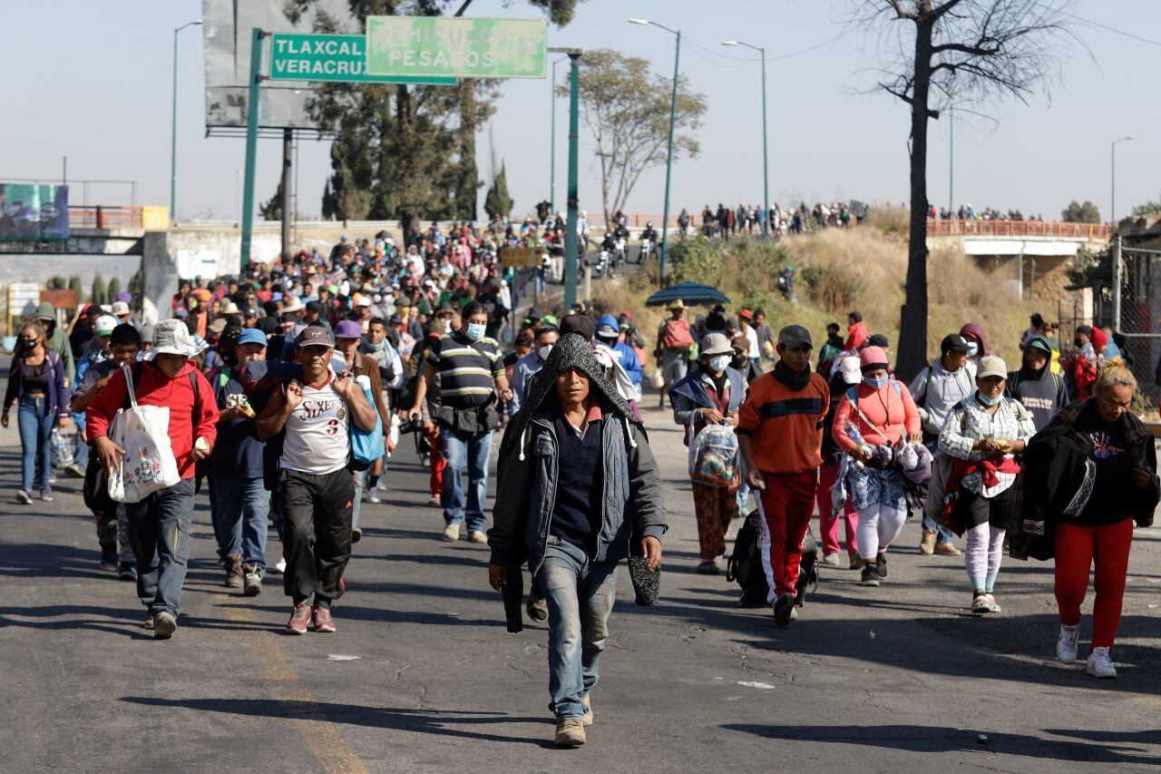 Migrantes en Puebla
