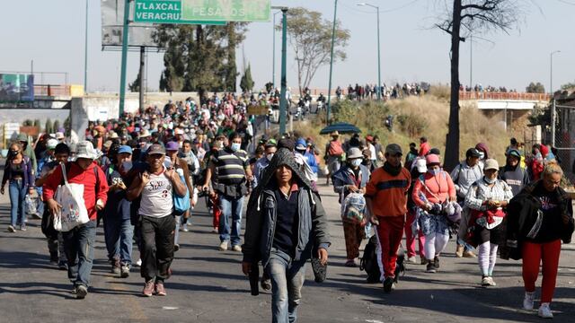 Migrantes en Puebla