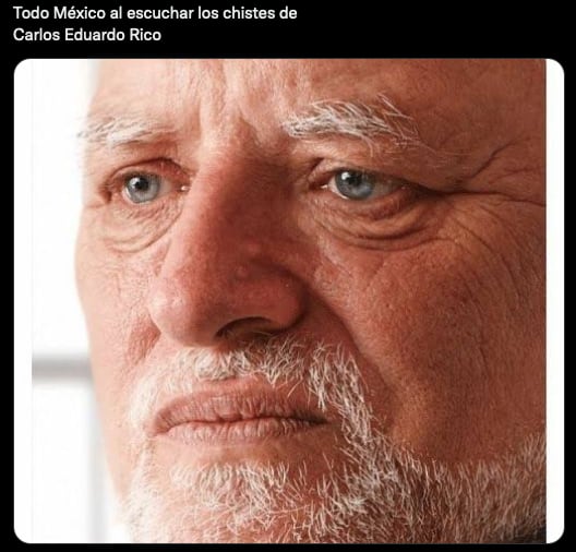 Meme de Carlos Eduardo Rico en MasterChef Celebrity México.