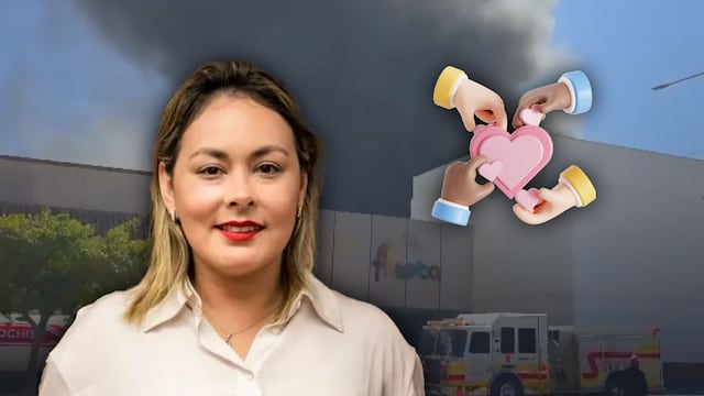 Yeraldine Bonilla envía mensaje de solidaridad por incendio en plaza comercial