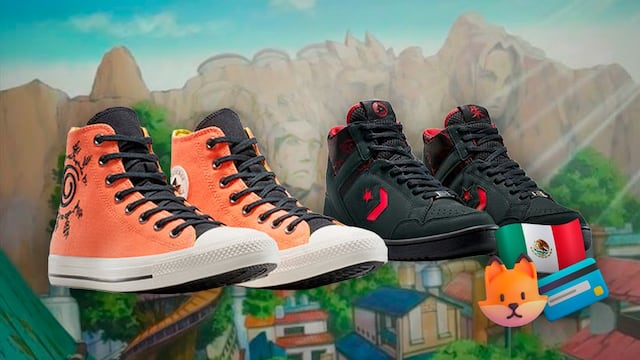 La colaboración de Converse x Naruto Shippuden en México