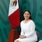 Indira Vizcaíno, gobernadora de Colima, viola la veda en la mañanera de AMLO