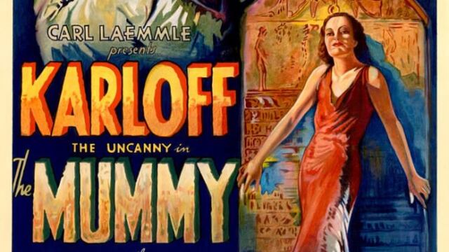 Fragmento del poster de "La Momia"