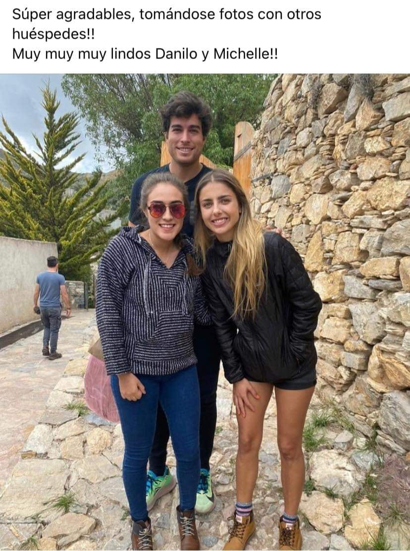 Danilo Carrera y Michelle Renaud de vacaciones en Real de Catorce.