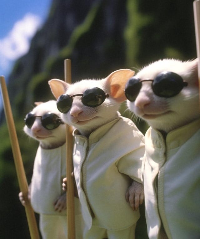 Personajes de Shrek en inteligencia artificial