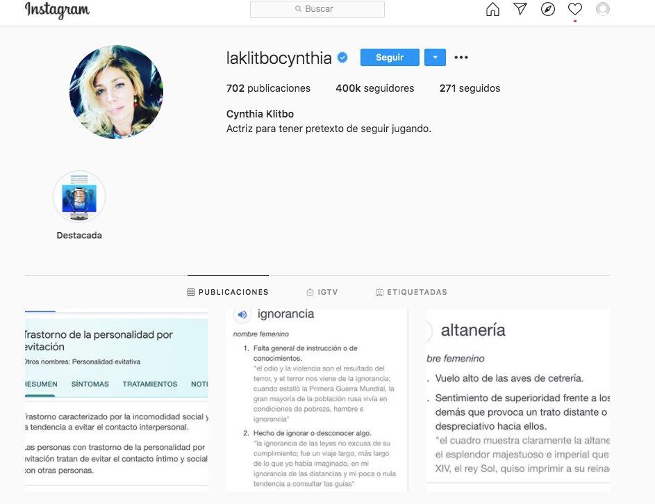 Cynthia Klitbo manda indirectas a Vanessa Guzmán