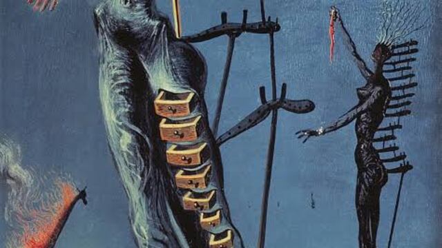 Jirafa Ardiendo  Salvador Dalí