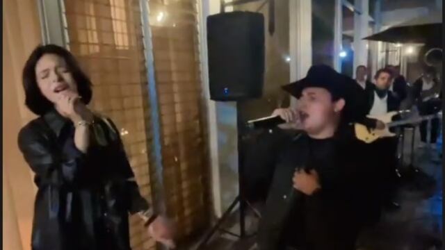 Angela Aguilar hace dueto Brian Sandoval