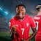 Rafael Leão hereda el número 7 de Cristiano Ronaldo ante Dinamarca