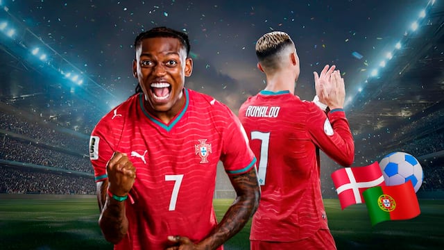 Portugal confirma a Rafael Leão con el número 7 ante Dinamarca