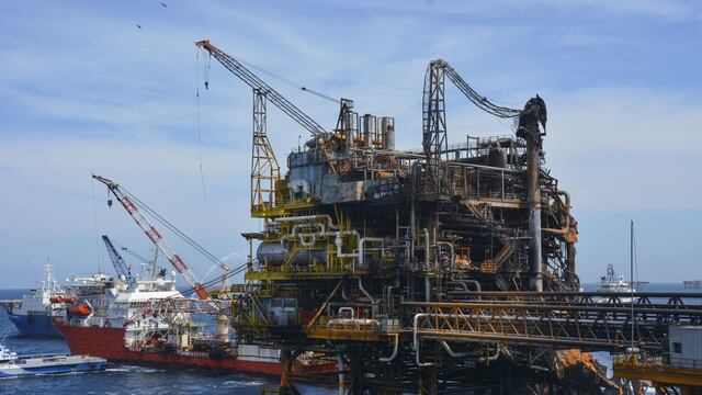 Plataforma de Pemex.