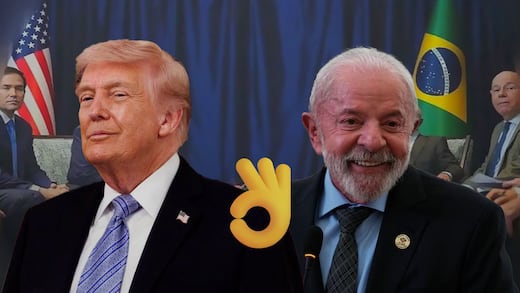 Trump asegura que su reunión con Lula fue “muy buena”