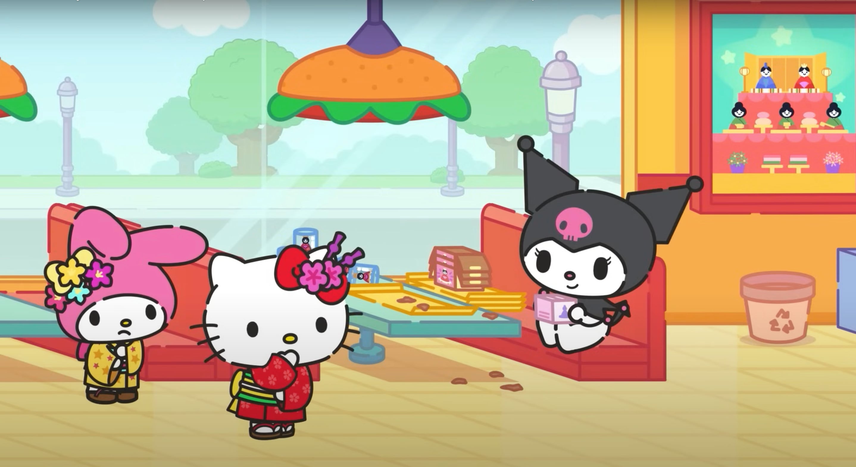 Kuromi celebra el día de las niñas
