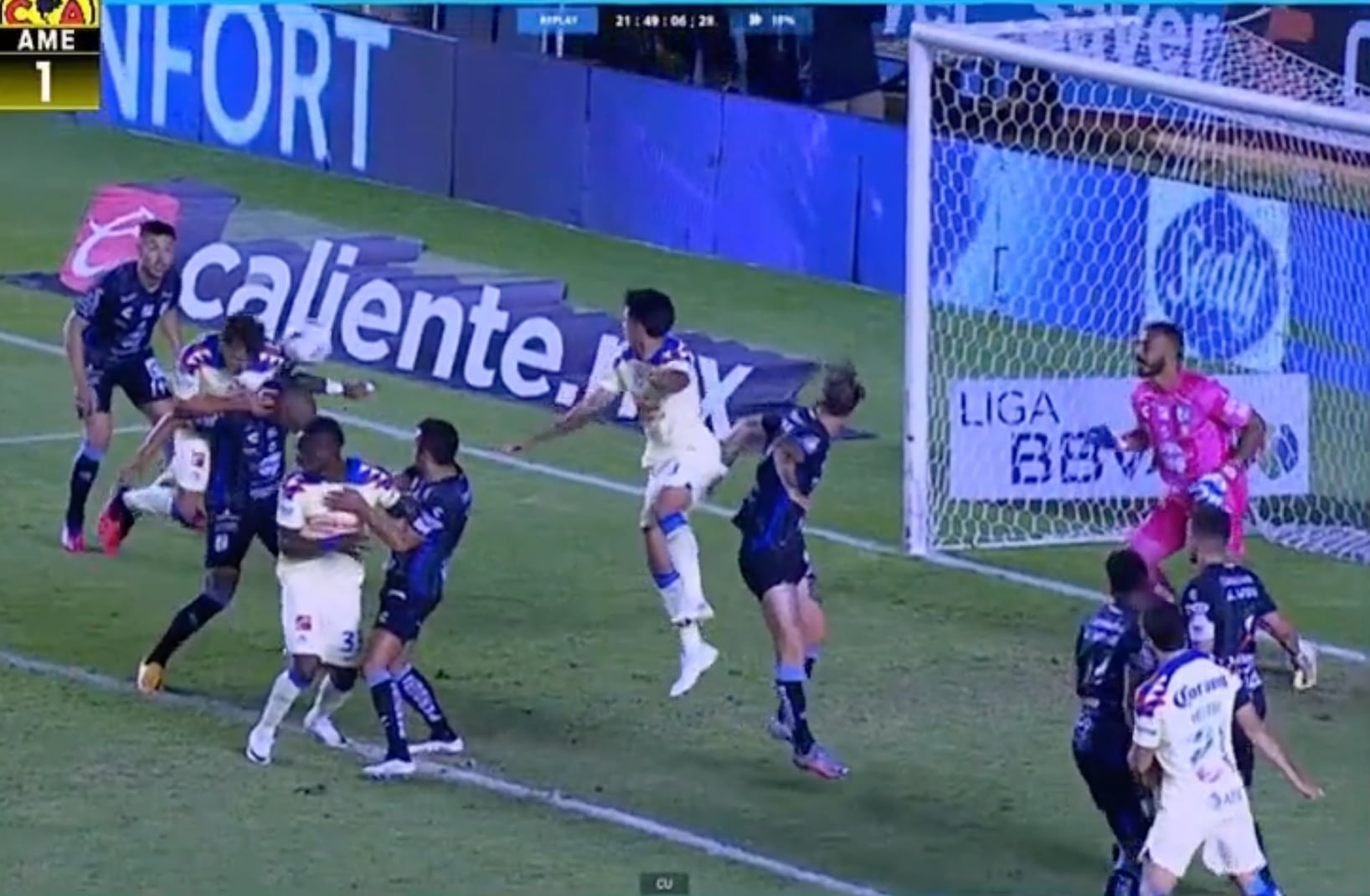 Gol Igor Lichnovsky con Club América