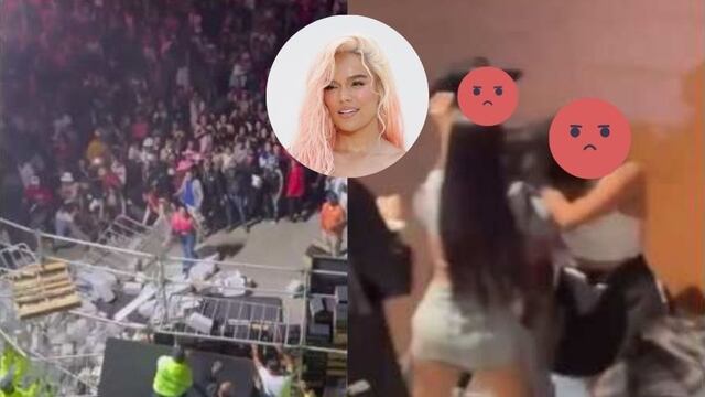 VIDEO: Fans de Karol G en Venezuela enloquecen y se agarran a golpes por entrar al concierto