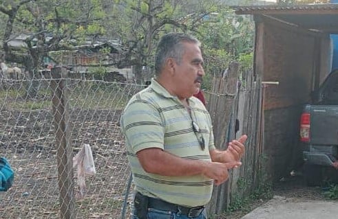 Óscar Pinto Gómez, candidato del Partido Verde a la alcaldía de Altamirano que renunció por condiciones de inseguridad