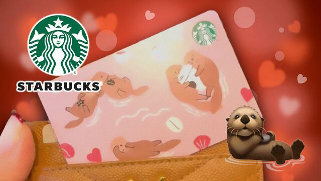 Tarjeta Starbucks de San Valentín