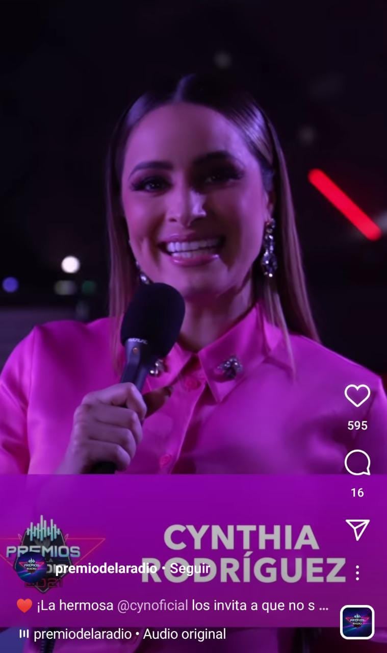 Cynthia Rodríguez 'Los Premios de la Radio 2021'