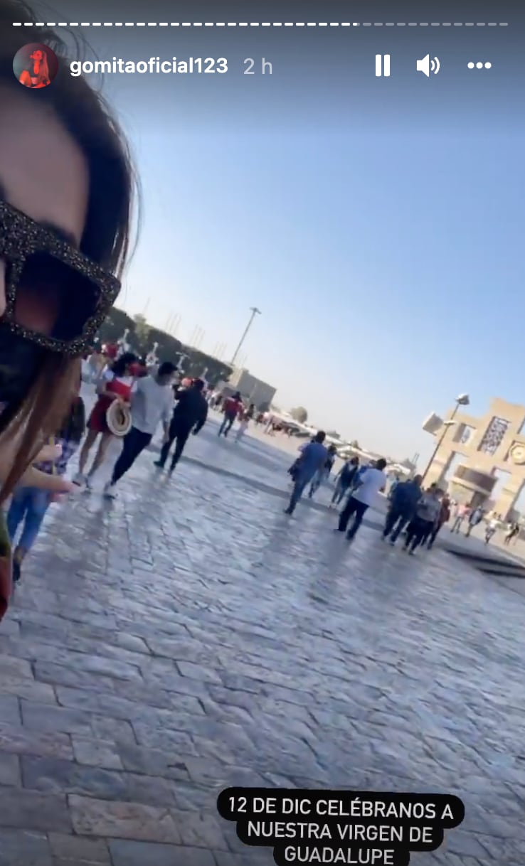 Gomita visita la Basílica de Guadalupe