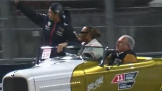 Checo Pérez y Lewis Hamilton