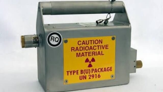 Fuente radiactiva robada