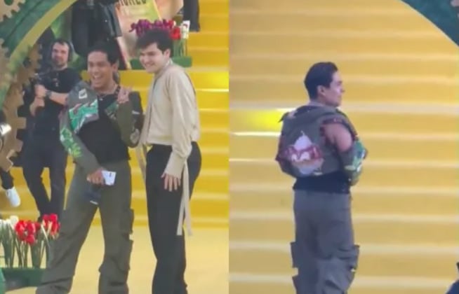 Abuchean a Ricardo Peralta en premier de Wicked en México