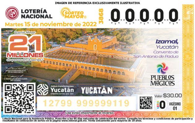 Resultados Sorteo Mayor 3868 de Lotería Nacional en vivo: estos son los ganadores