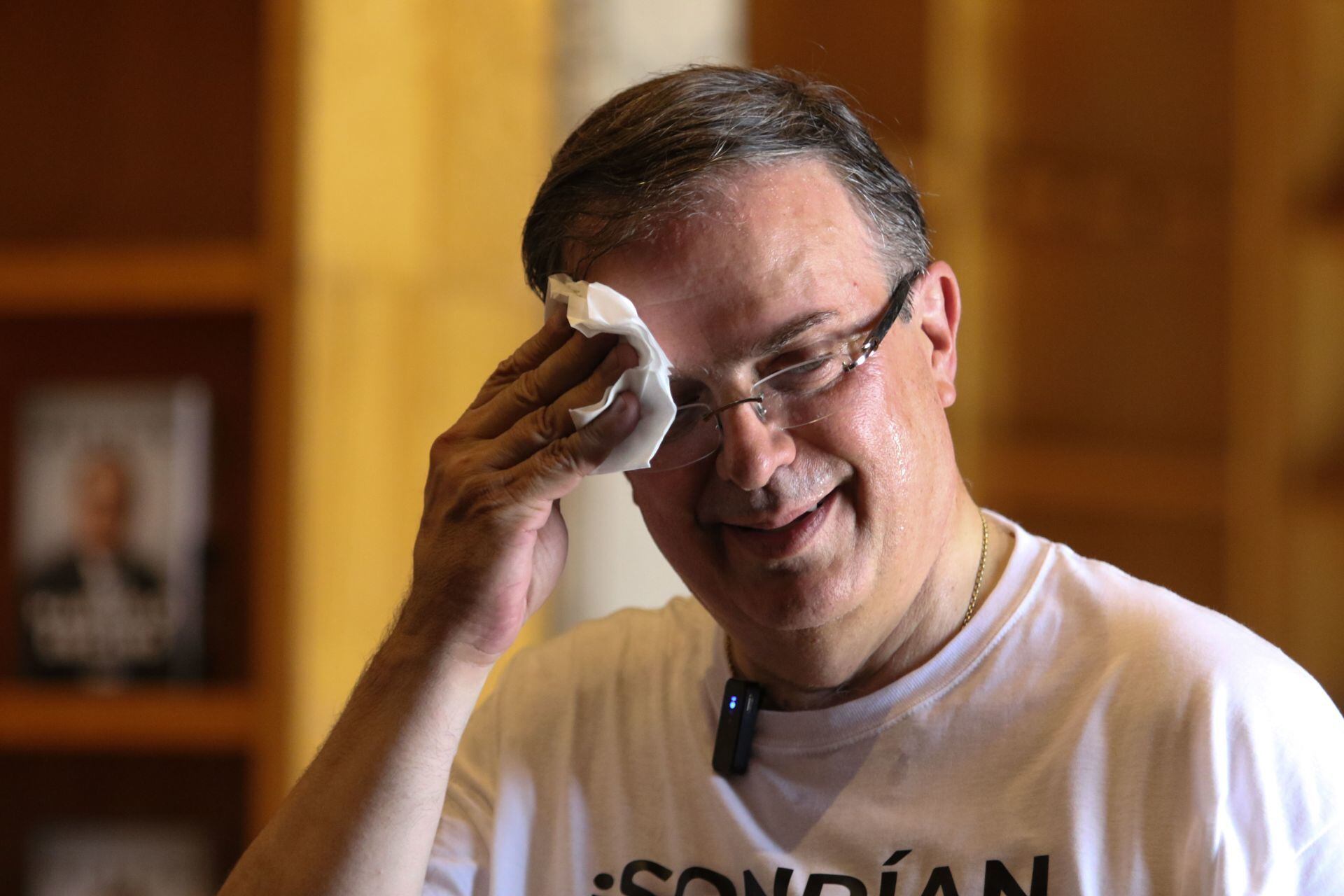 Marcelo Ebrard Casaubon se pronunció sobre el destape de Yeidckol Polevnsky