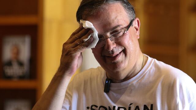 Marcelo Ebrard Casaubon se pronunció sobre el destape de Yeidckol Polevnsky