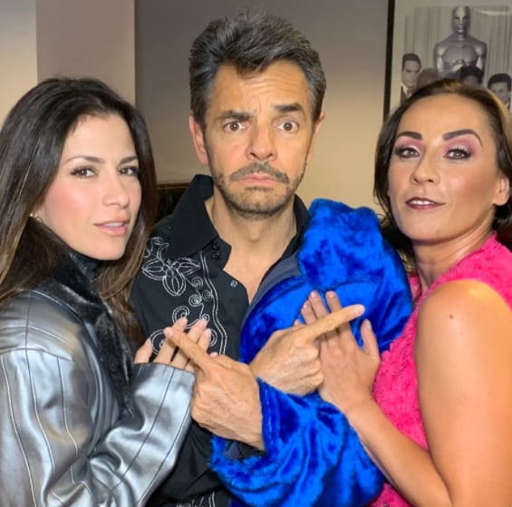 Alessandra Rosaldo, Eugenio Derbez y Federica P.Luche.