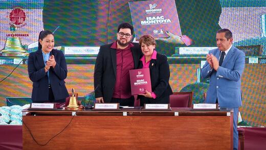 Isaac Montoya presenta su Primer Informe con obras históricas y seguridad en Naucalpan
