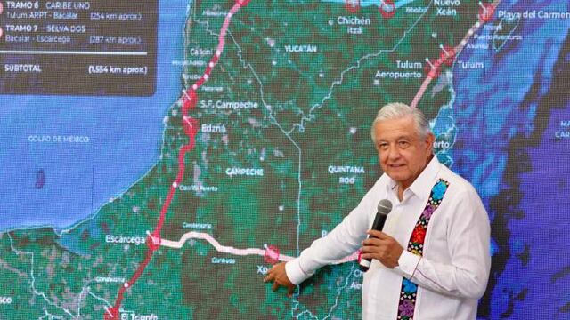 AMLO muestra terreno de Vulcan Motors en Quintana Roo