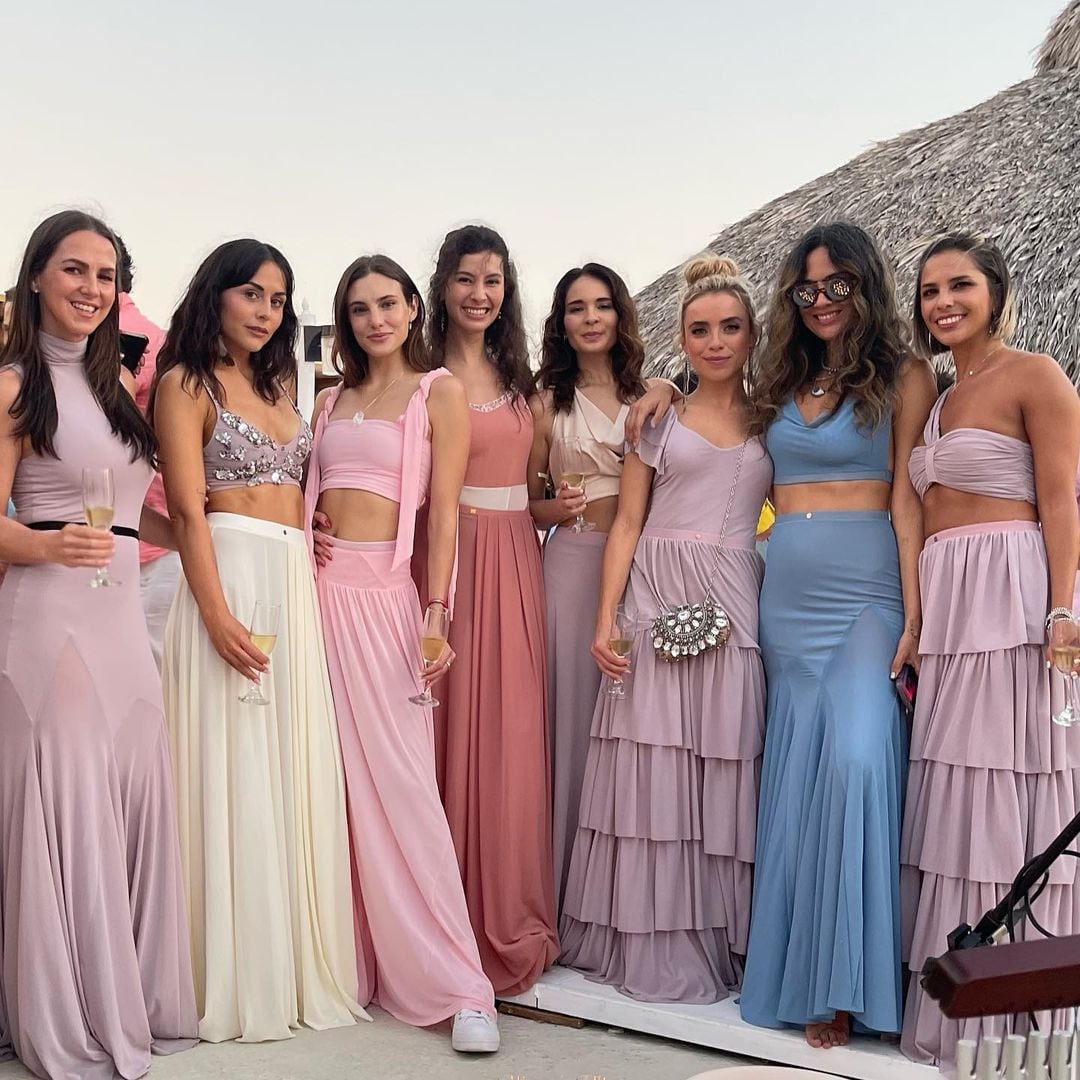 Damas de honor de Marimar Vega.