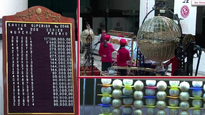 Resultados Sorteo Superior 2846 de Lotería Nacional: Ganadores de hoy 30 de mayo