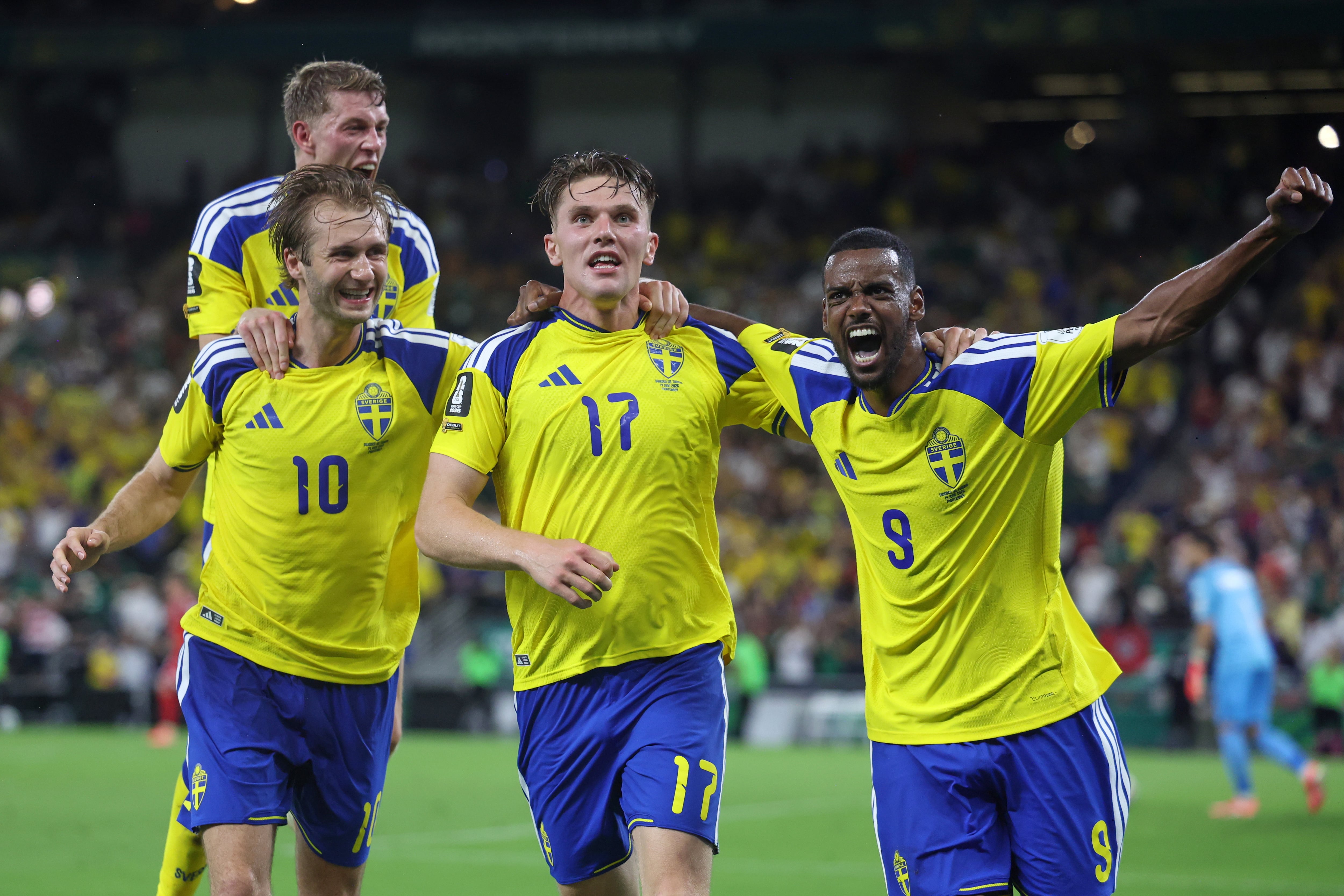 Suecia se impone a Túnez y consigue sus primeros puntos del Mundial 2026.
