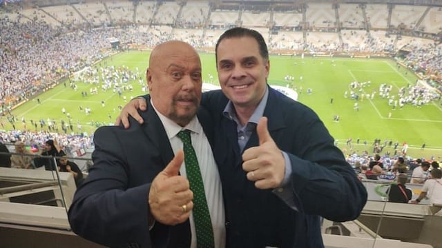 Perro Bermúdez y Christian Martinoli.