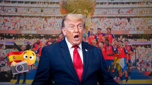 España borra a Donald Trump de la foto del triunfo ante Argentina