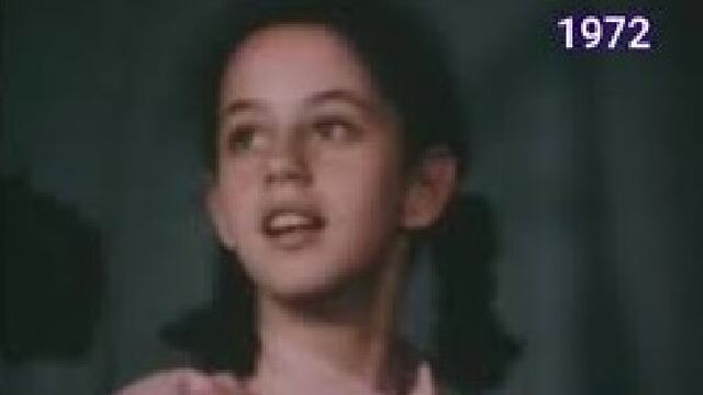 Claudia Sheinbaum a los 10 años de edad