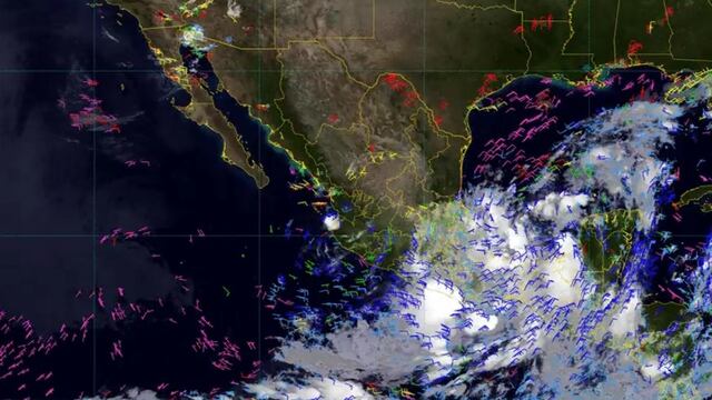 Depresión tropical Once-E