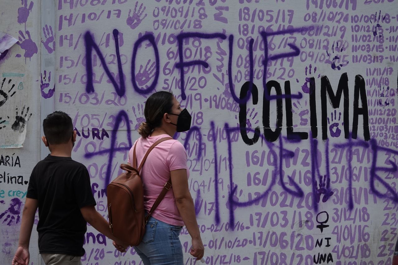 Protesta contra la violencia de género