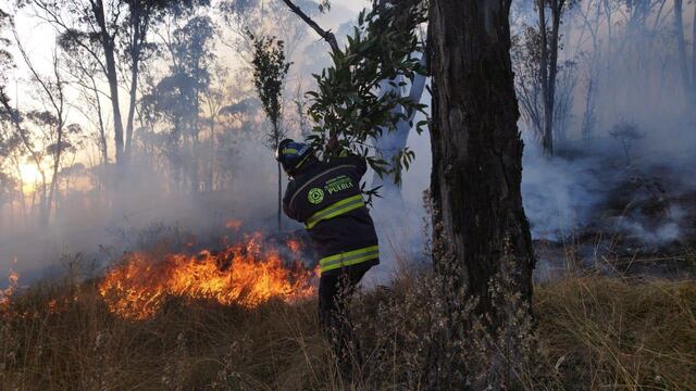 Incendios en Puebla