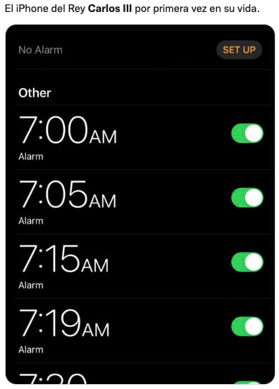 memes del Rey Carlos III