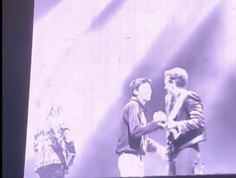 Roberto Ramírez y Brandon Flowers, The Killers